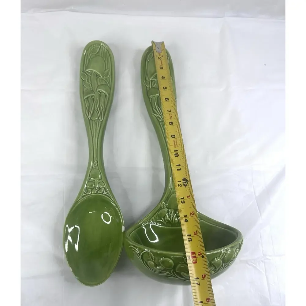 Vintage Arnel's Mushroom Ladle Spoon Ceramic Wall Mount Kitchen Decor MCM 70’s